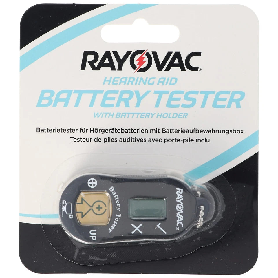 Hörgeräte Batterie Tester Prüfgerät Rayovac - MIZO.at