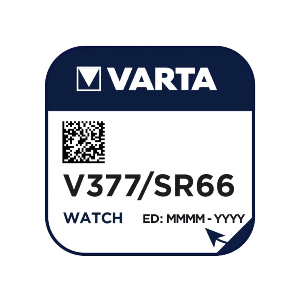 VARTA 377 SR626SW Silberoxid Uhrbatterie Mini - MIZO.at