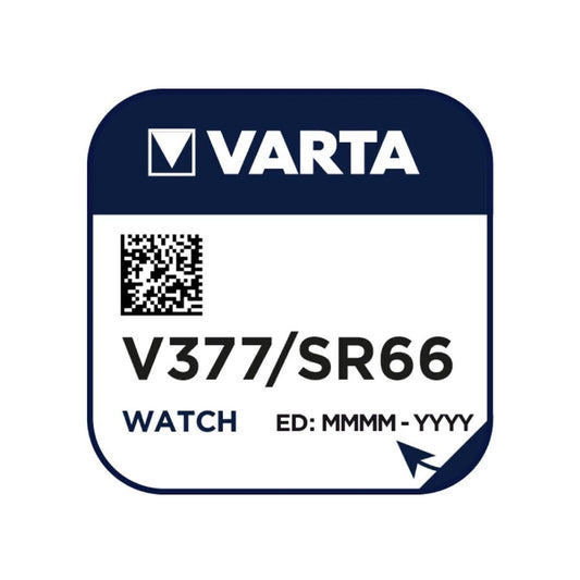 VARTA 377 SR626SW Silberoxid Uhrbatterie Mini - MIZO.at