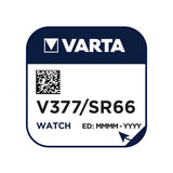 VARTA 377 SR626SW Silberoxid Uhrbatterie Mini - MIZO.at
