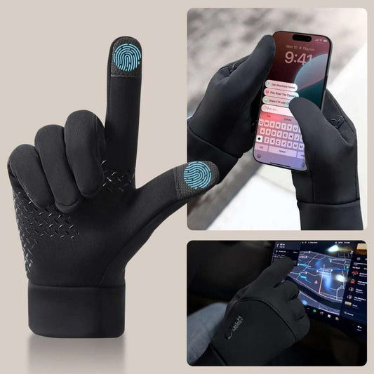 Tech-Protect WG01 Winter Touchscreen Handschuhe L/M, Schwarz - MIZO.at