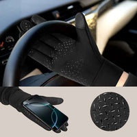 Tech-Protect WG01 Winter Touchscreen Gloves | L/M, Black - MIZO.at