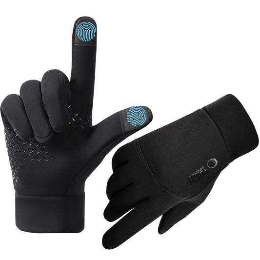 Tech-Protect WG01 Winter Touchscreen Gloves | L/M, Black - MIZO.at