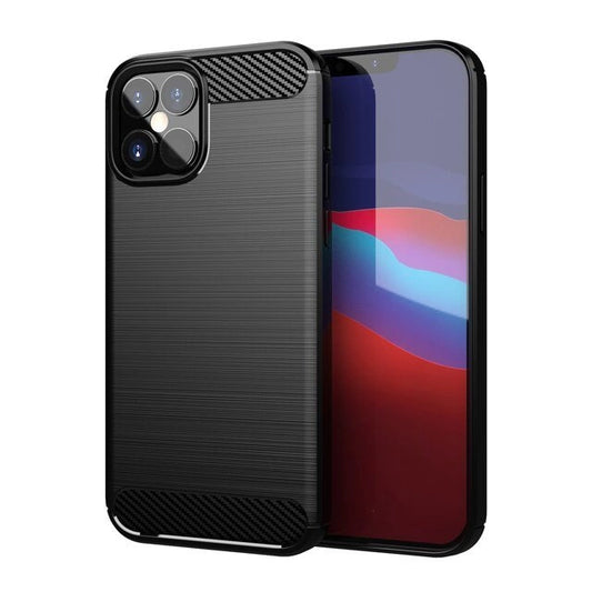 iPhone 12 Pro Max Carbon Case | Premium Protection Black - MIZO.at