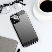 iPhone 12 Pro Max Carbon Case | Premium Protection Black - MIZO.at