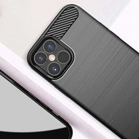 iPhone 12 Pro Max Carbon Case | Premium Protection Black - MIZO.at