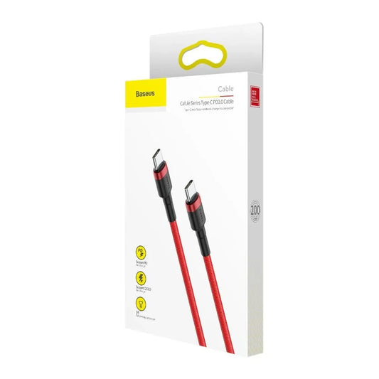 Baseus Cafule USB-C-Kabel PD – 100W Schnellladen Nylon - MIZO.at