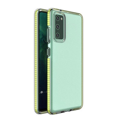 Samsung S21+ Spring Case – Transparent Gelb TPU Gel - MIZO.at