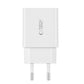 Tech-Protect C35W Dual USB-C PD 35W Schnellladegerät – Weiß - MIZO.at