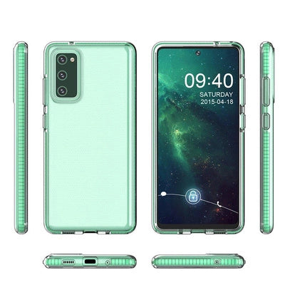 Samsung S21 Ultra Spring Case – Transparent Schwarz TPU Gel - MIZO.at
