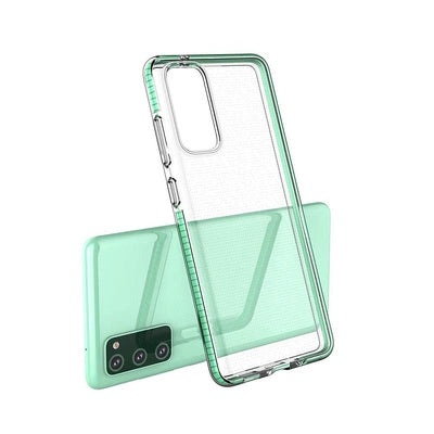Samsung S21 Ultra Spring Case | Clear Black TPU Gel Cover - MIZO.at