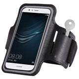 Universal Running Armband – Sport-Handyhalter bis 6" Schwarz - MIZO.at