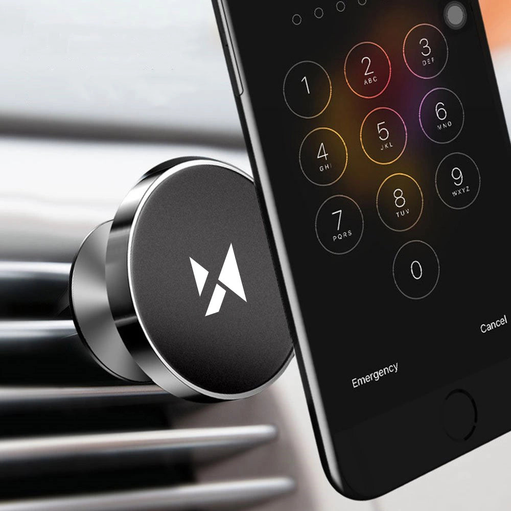 Wozinsky WMH-04 Magnetic Holder | Car Grill Mount Black - MIZO.at