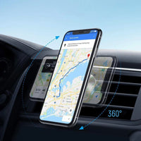 Wozinsky WMH-04 Magnetic Holder | Car Grill Mount Black - MIZO.at