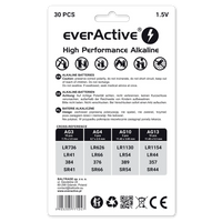 everActive Mini Alkaline Batterien Set 30er – G3/G4/G10/G13 - MIZO.at