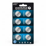 everActive Knopfzellen Set 8er – CR2032/CR2025/CR2016 - MIZO.at